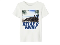 Name It bright white t-shirt print